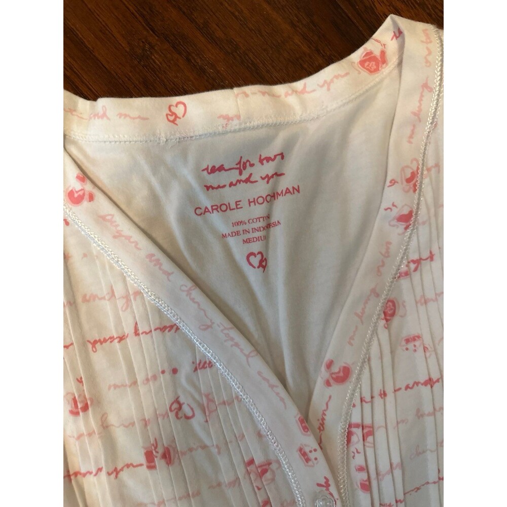Designs 'Tea For Two' Long Sleeve Pajamas
Carole Hochman size Medium - Picture 2 of 5